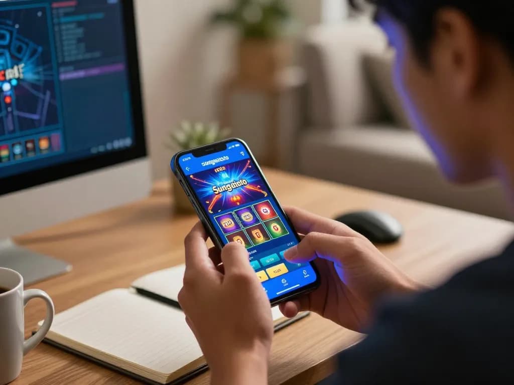 Engage with daftar sungaitoto while using a mobile app for betting, emphasizing responsible gaming.
