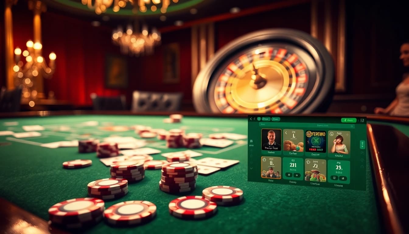 Experience high-stakes action at Debet with luxury poker and roulette gaming.