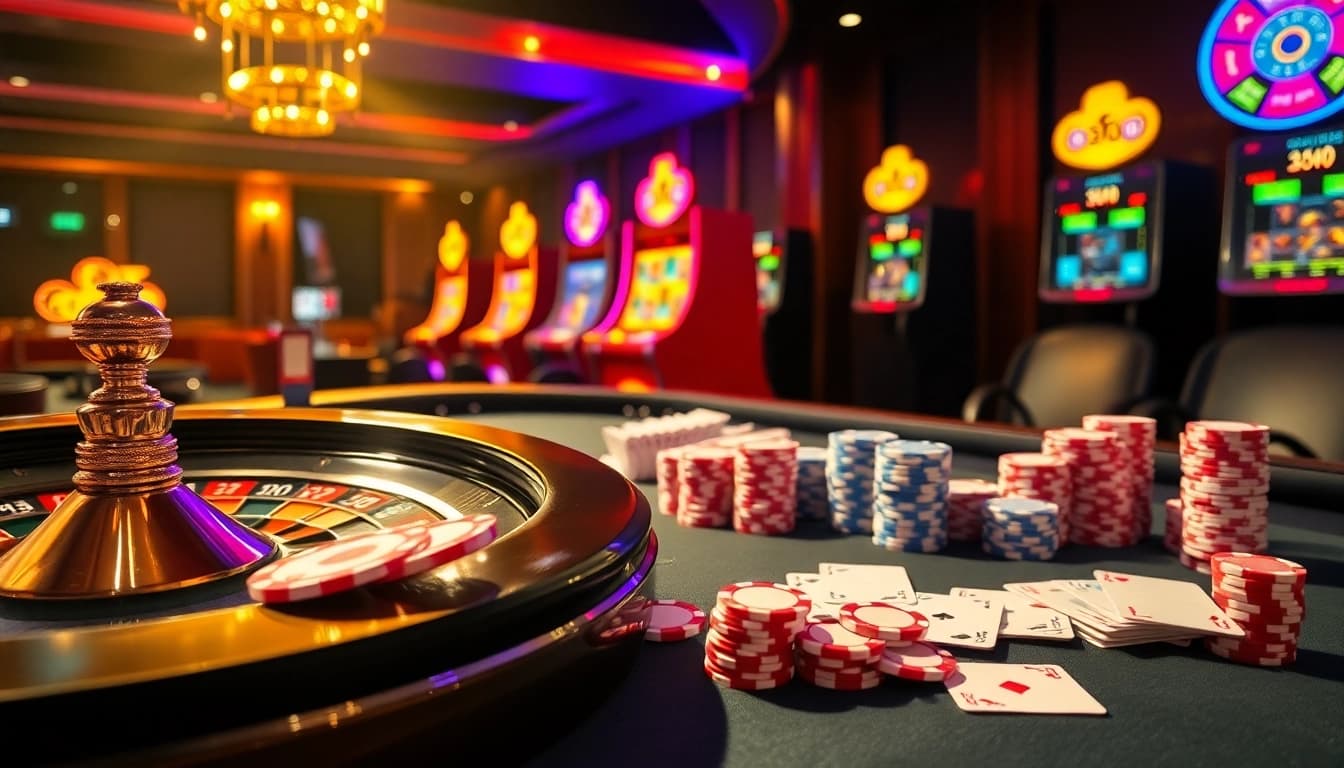 Experience high-stakes thrills at https://f8bet.net.in/ with vibrant casino gaming visuals and luxurious atmosphere.