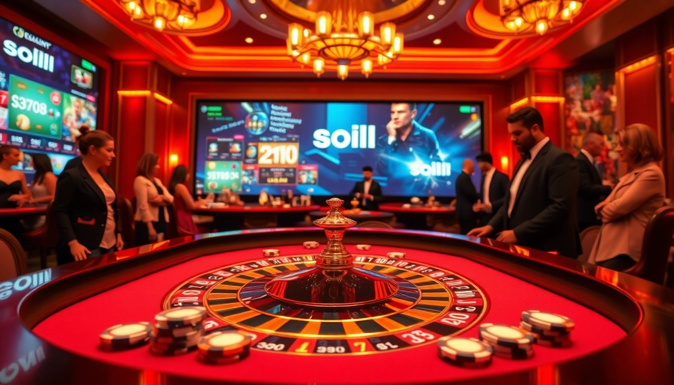 Experience luxury gaming at soibet ไทย with vibrant roulette wheels and glamorous poker tables.