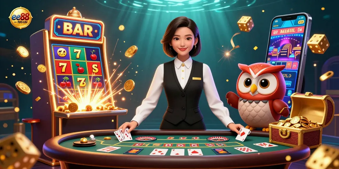 Experience the excitement of gambling at ee88 -- nhà cái with vibrant slot machines and live dealers.