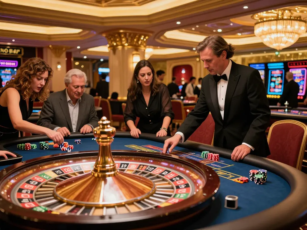 Feel the excitement at 789win's roulette table, where players engage for thrilling wins.