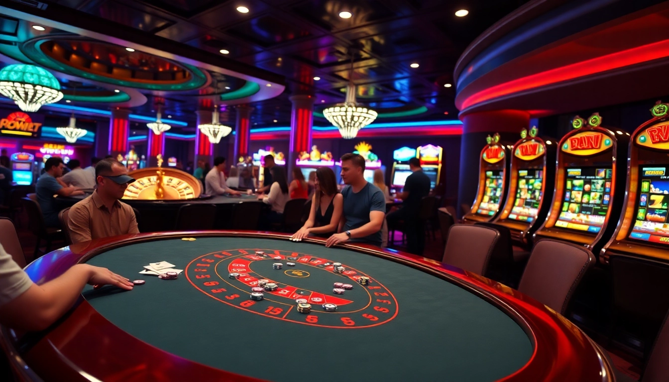 Experience excitement and winning in a vibrant casino setting with hay win strategies.