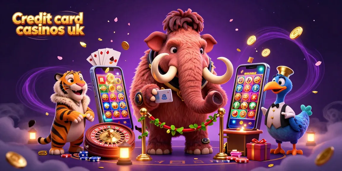 Engage with top credit card casinos UK through immersive gaming experiences and vibrant visuals.