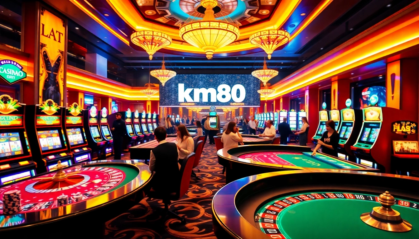 Experience excitement at km88 com with vibrant casino games and luxurious gaming tables.