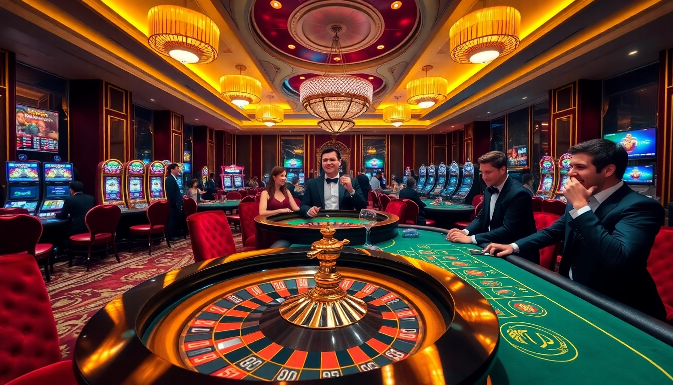 Experience thrilling gameplay at https://www.vvjl11.com/ with vibrant casino tables and excited players.