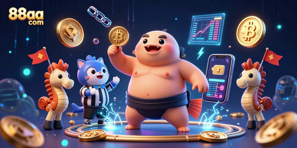 Engage in thrilling games with 88aa com as vibrant fugu, wise catfish, and seahorse spectators illuminate a dynamic underwater casino.