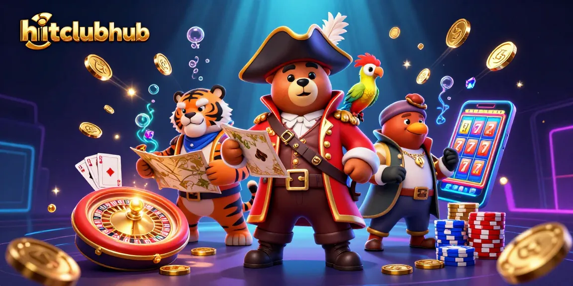 Win jackpots with hitclubhub in an exciting pirate-themed casino adventure.
