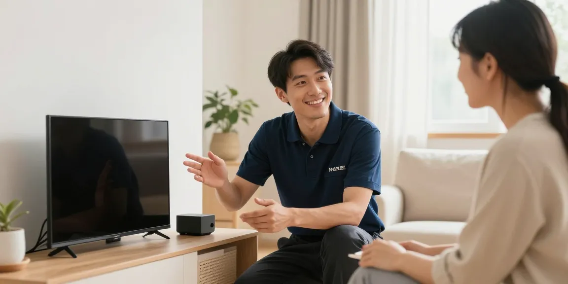 Trusted Premium IPTV Service provider assisting local community with installation