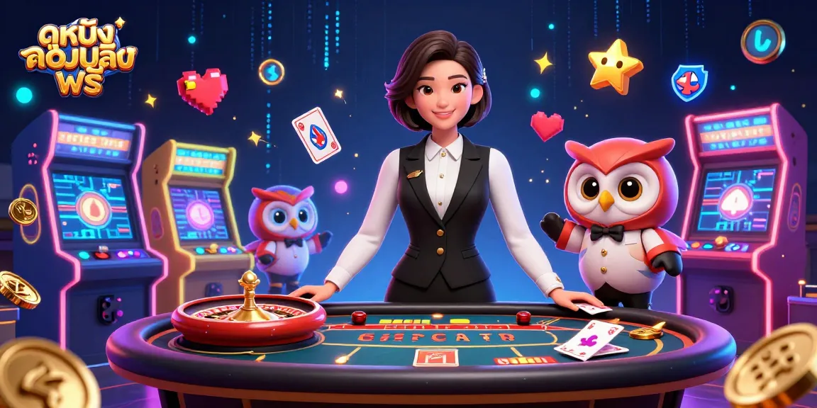 Experience ดูหนังออนไลน์ฟรี with engaging casino games featuring professional dealers and vibrant gameplay elements.