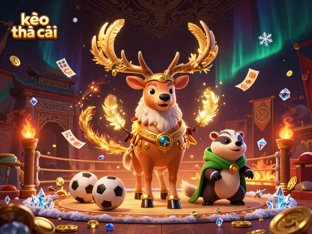 Bet on success with kèo nhà cái as the Celtic druid stag and wise badger navigate a dynamic betting scene.