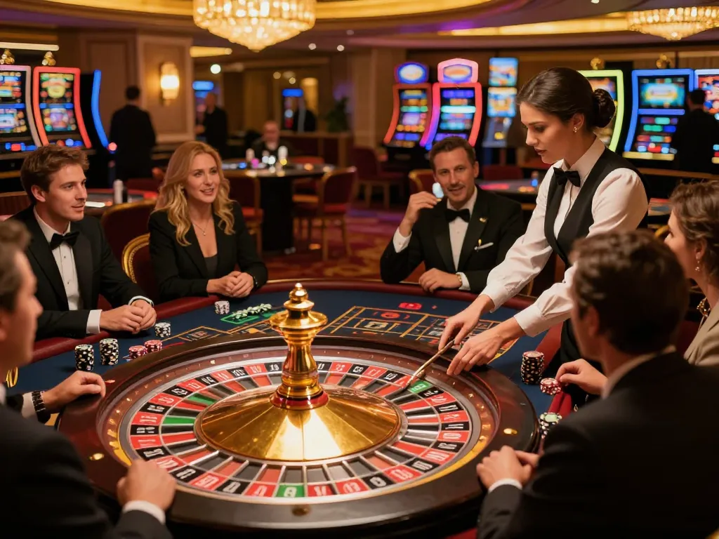Experience exciting roulette gameplay at https://tt88n0hu.com/ in an upscale casino atmosphere