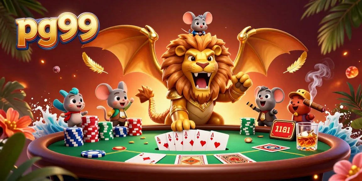 pg99 allows players to engage thrillingly with top-tier poker elements in an energetic casino atmosphere.