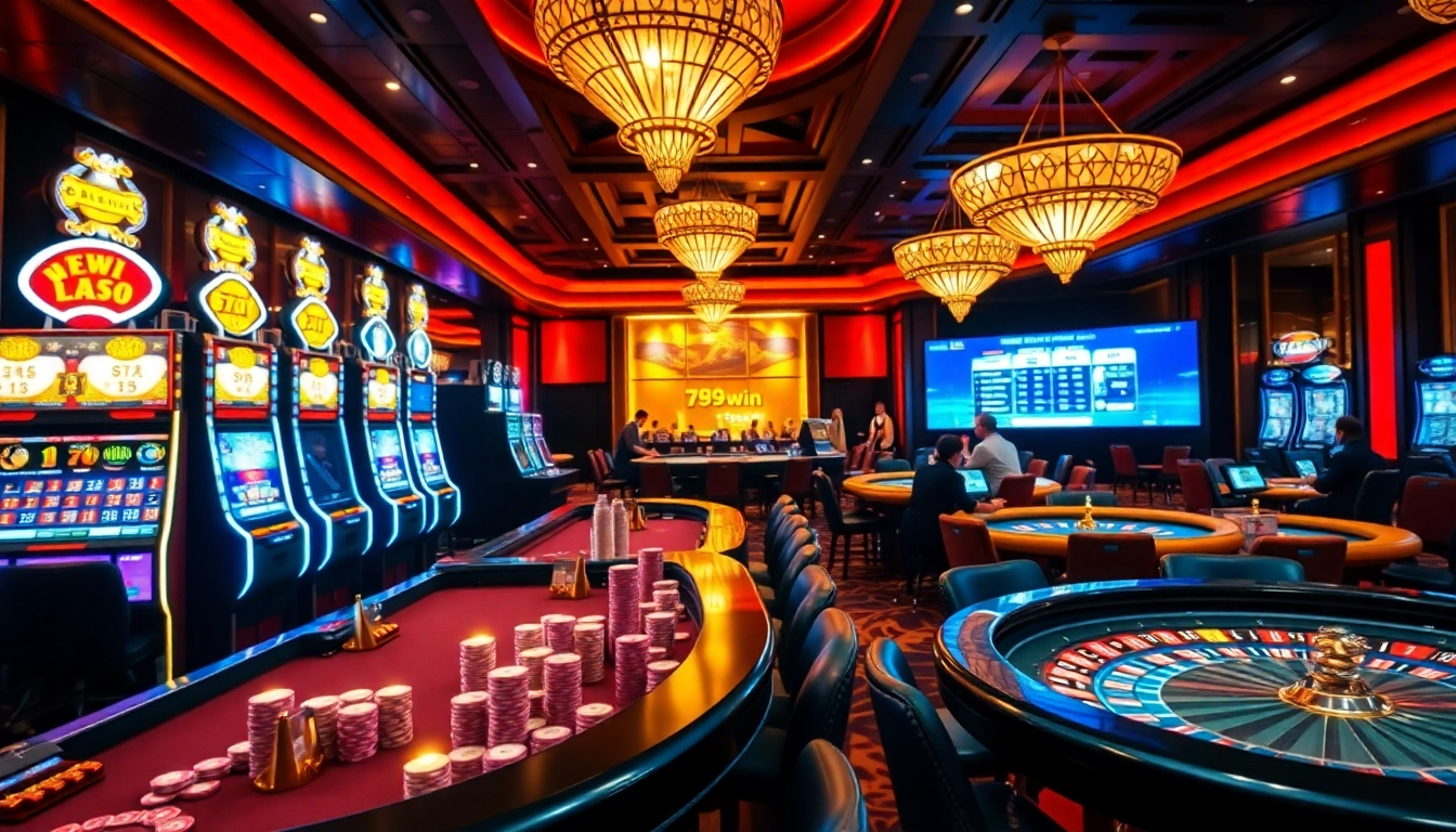 Experience the thrill of gaming at 789win .com with vibrant slots and poker tables.