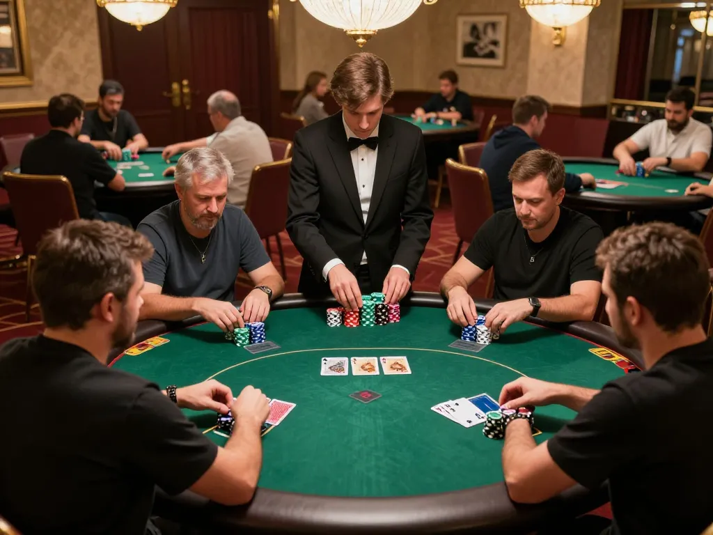Experience the excitement of poker at 89bet with intense gameplay and vibrant surroundings.