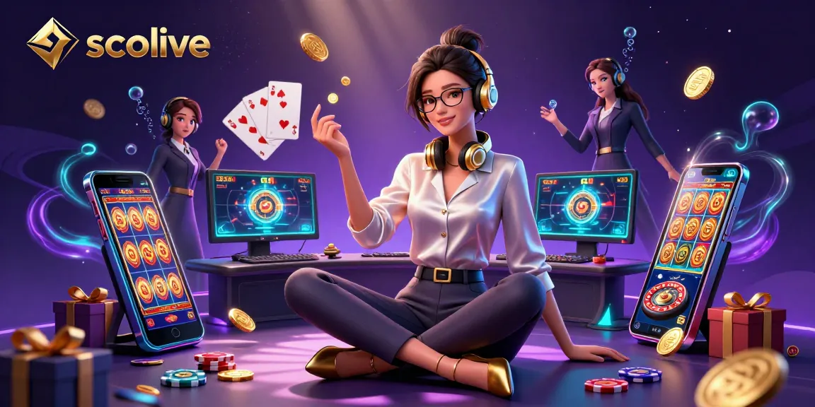Socolive engages players with a dynamic gaming scene showcasing slots, poker, and rich casino elements.