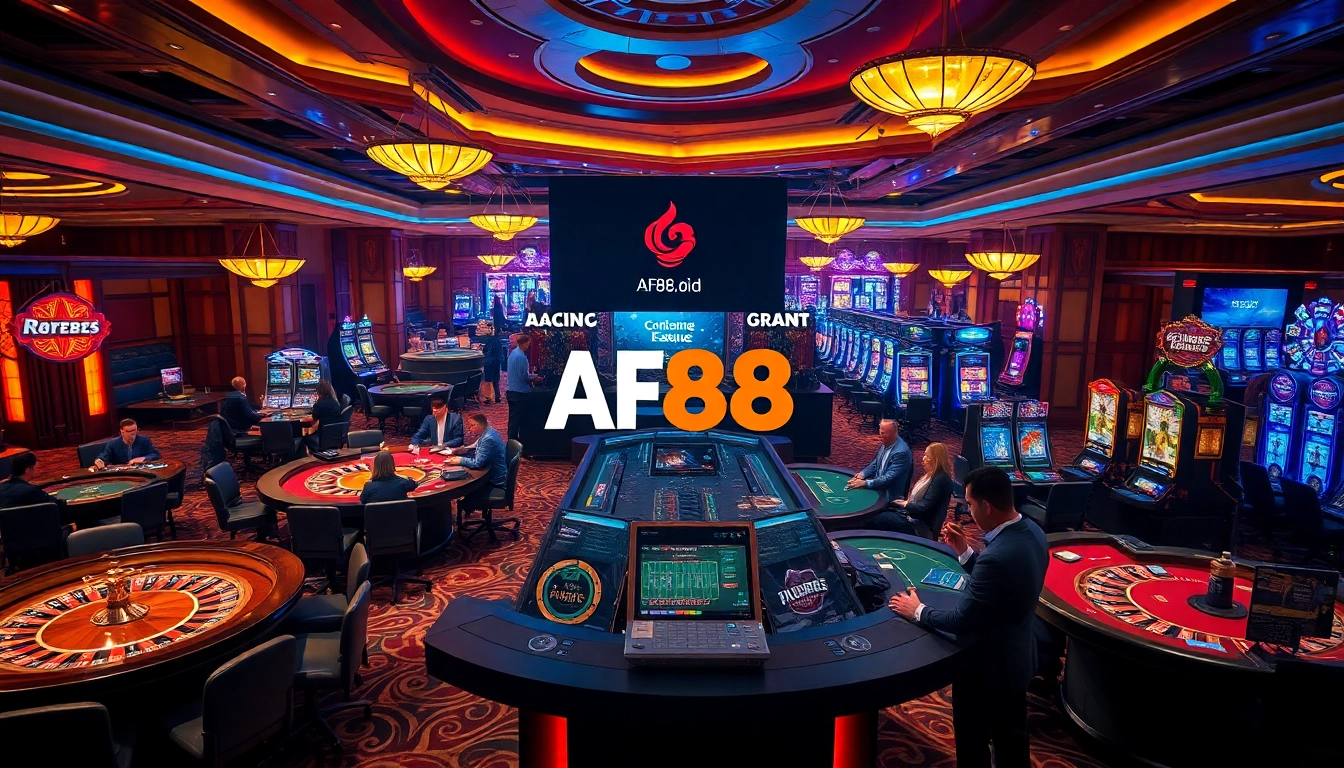 Experience thrilling games at https://af88.bid/ with vibrant tables and professional dealers.
