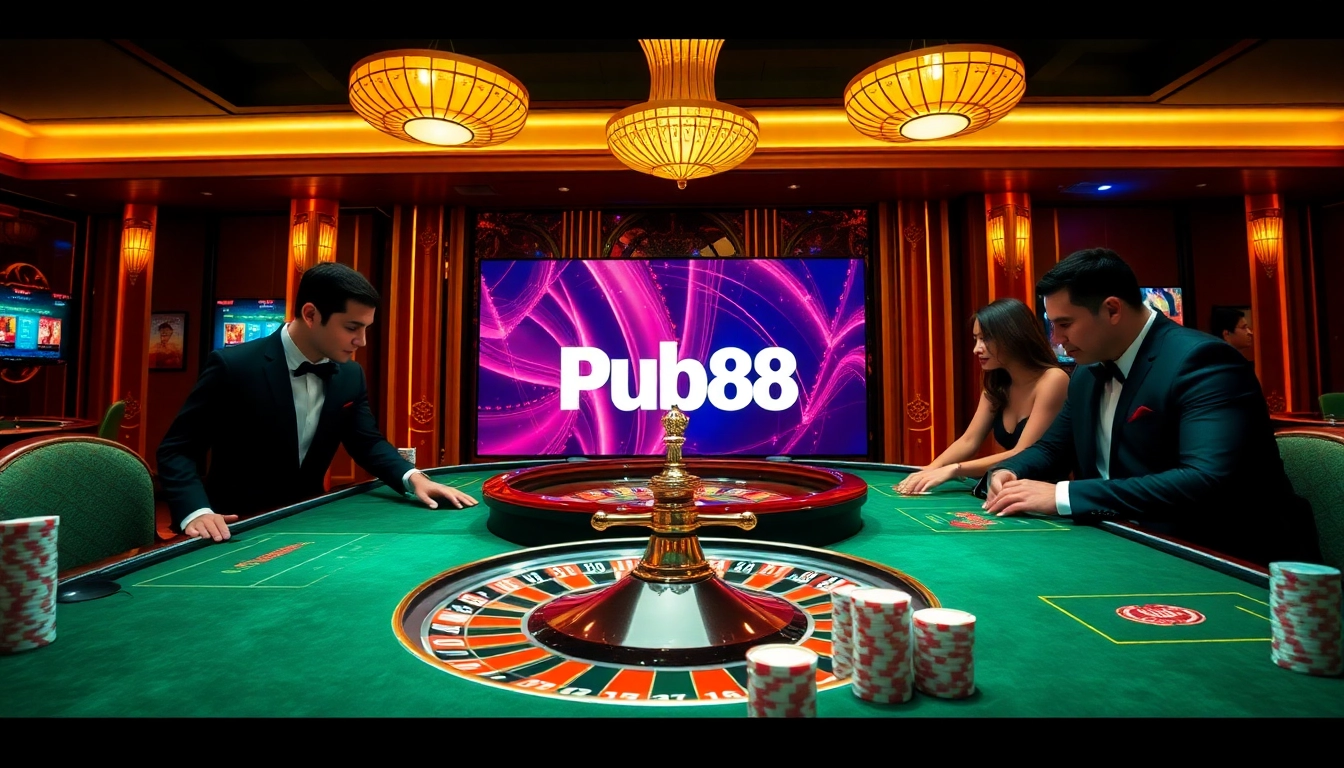 Experience the thrill of winning at PUB88, where online gaming meets luxury and excitement.