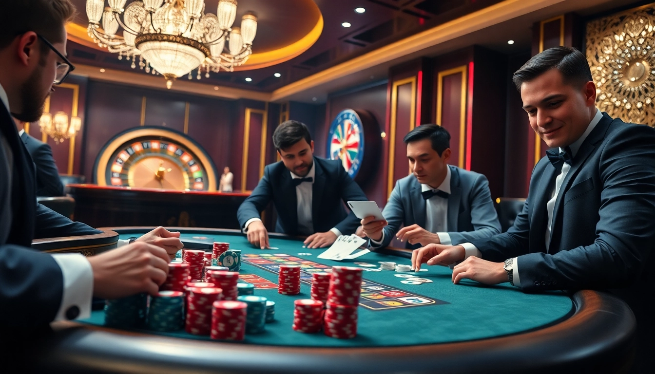 Experience the excitement of poker and winning moments at luck8 in a vibrant casino.