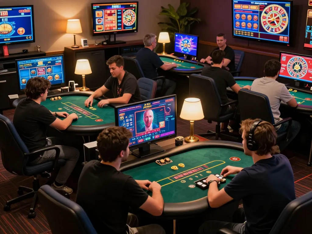 Engaging poker gameplay experience at 789win 37 with players focused on strategy and excitement.