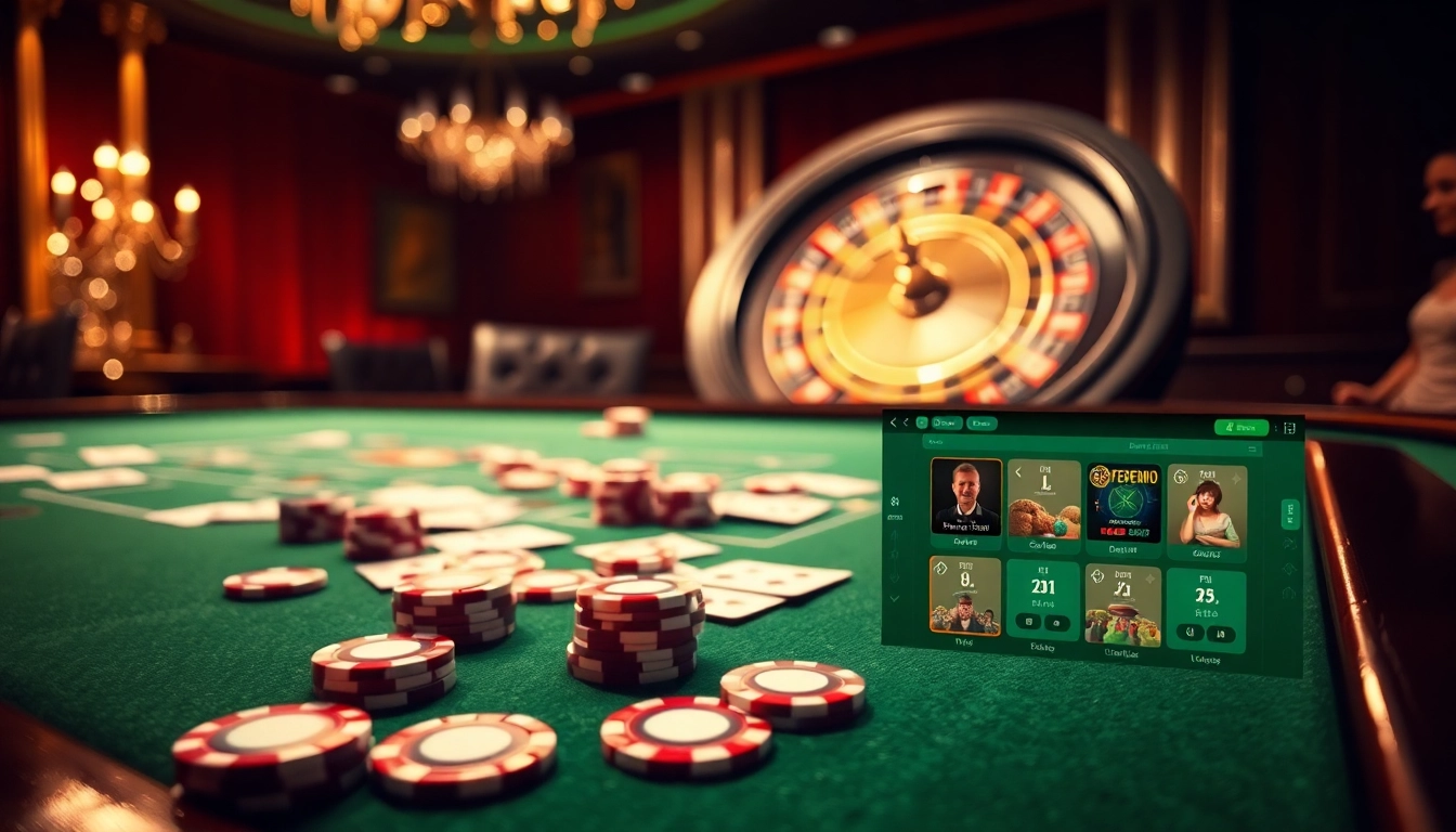Experience high-stakes action at Debet with luxury poker and roulette gaming.