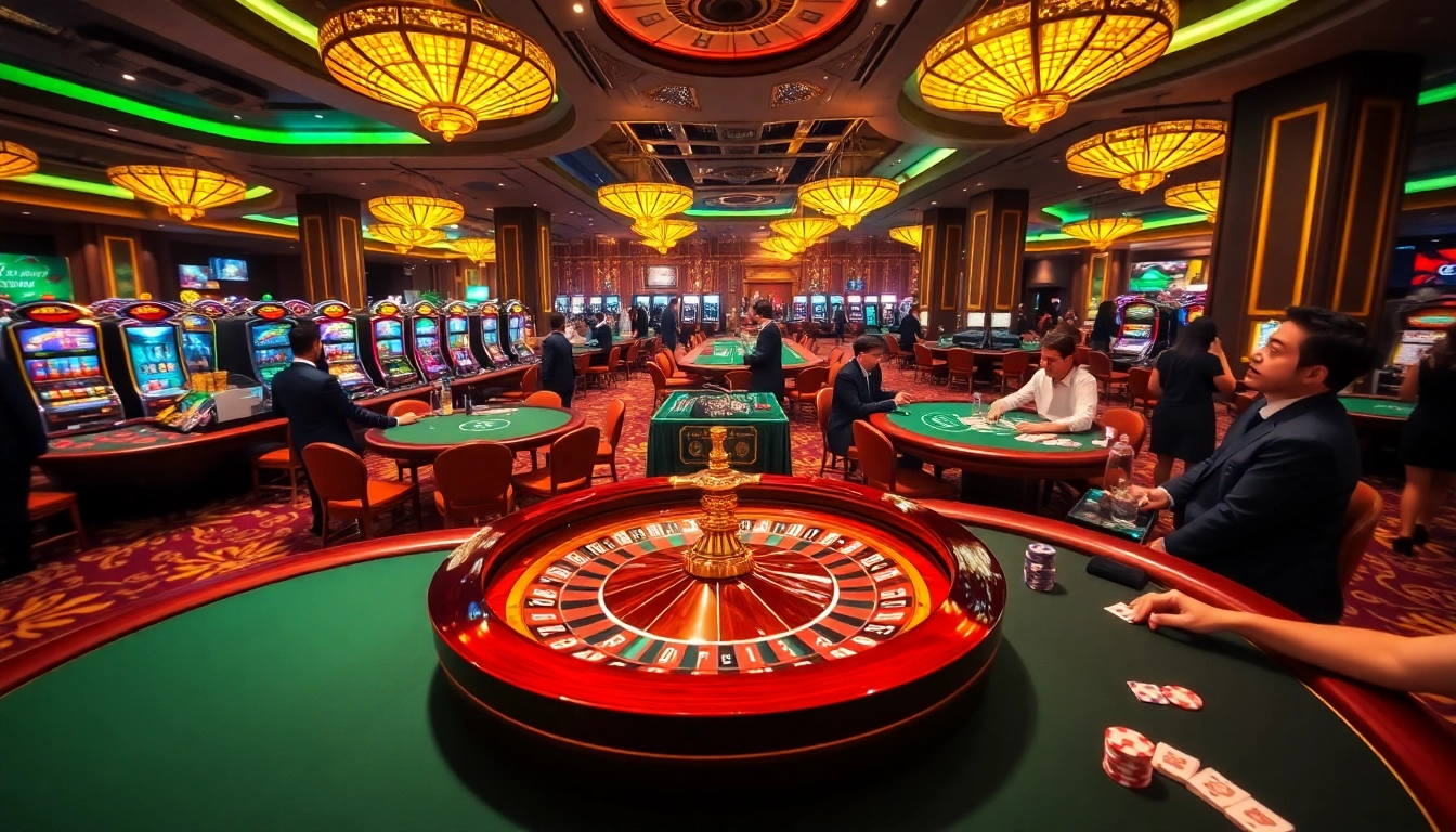 Experience the excitement of gambling at SUT88 with thrilling casino action including roulette, poker, and slot machines.
