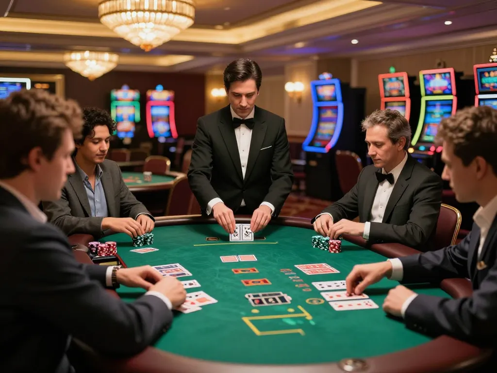 Experience thrilling gameplay at GA288 blackjack table in a luxurious casino