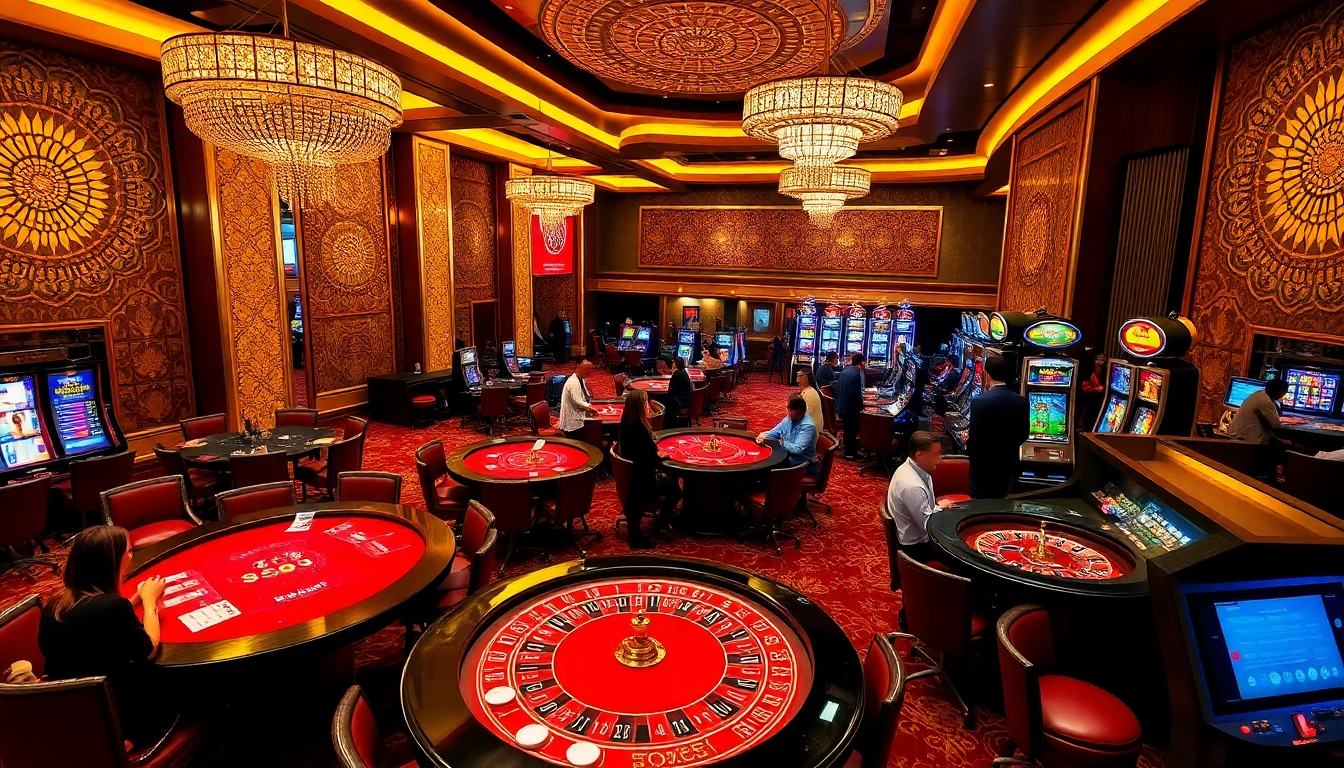 Experience thrilling gameplay with u31 in a luxurious casino setting filled with excitement.
