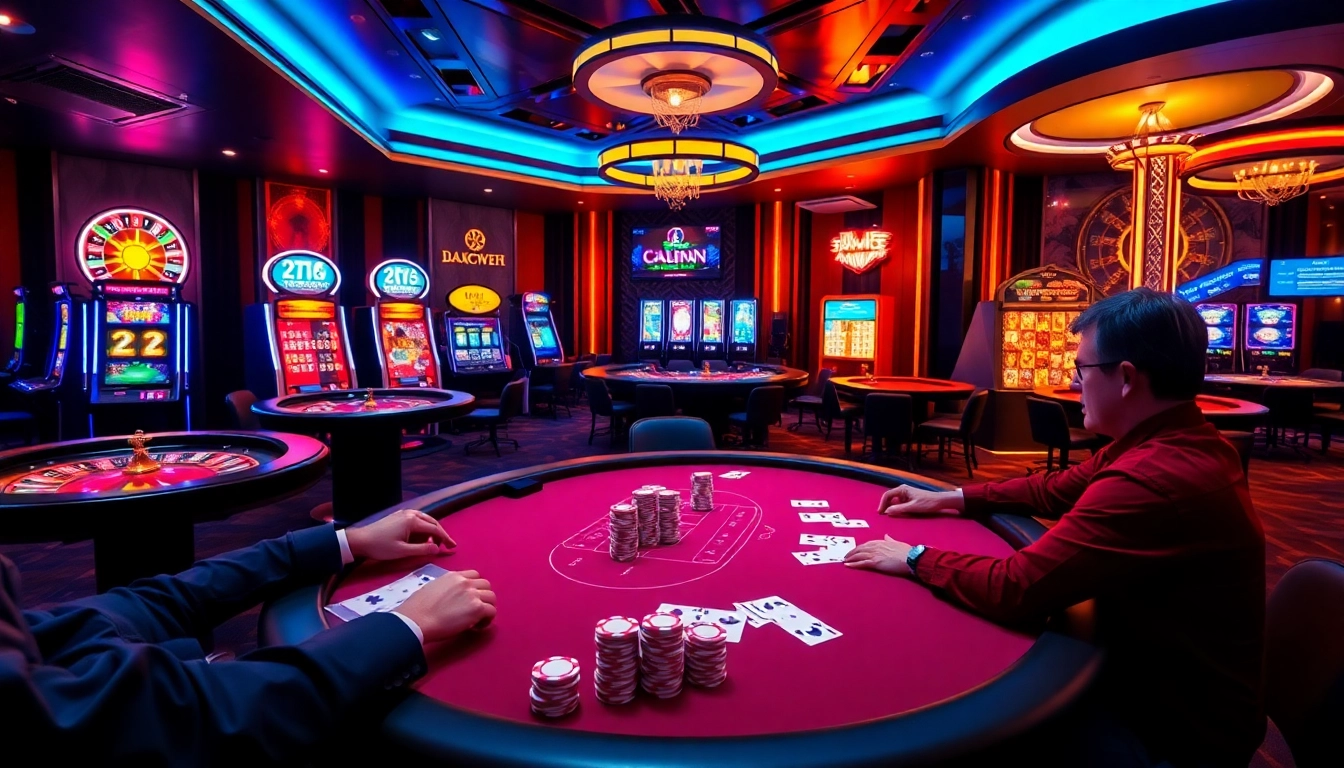 11uu players engaging in high-stakes poker hand at a vibrant online casino table.