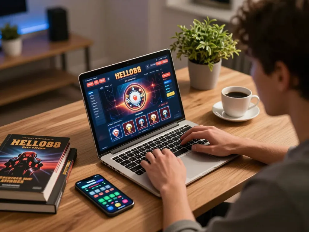 Engaging in online gaming on HELLO88 with a focus on strategy and excitement