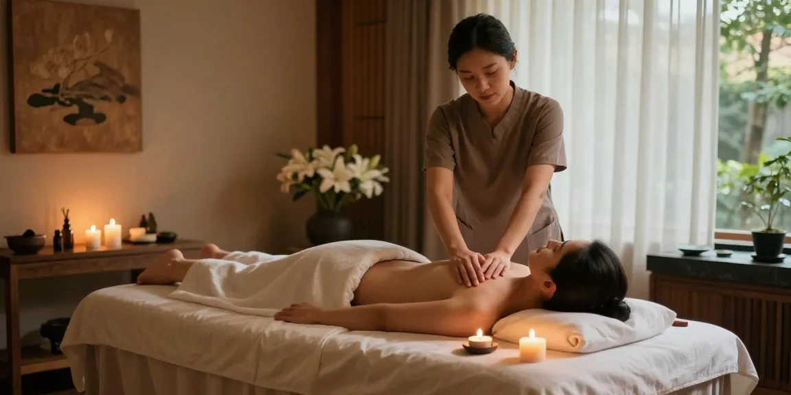 Experience 사당출장마사지 in a tranquil spa with soothing ambiance and expert therapy