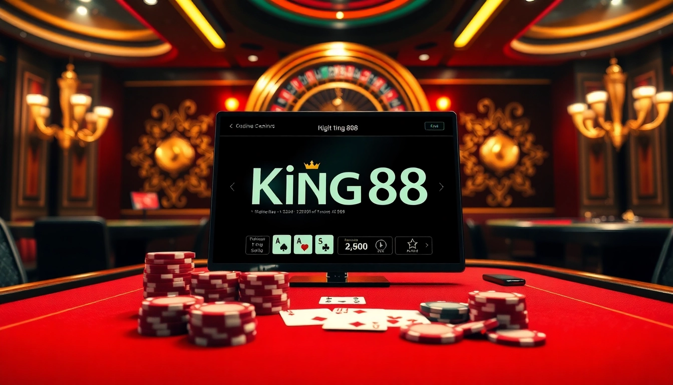 Rút tiền King88 – Experience fast and secure cashout in a luxurious online casino setup.