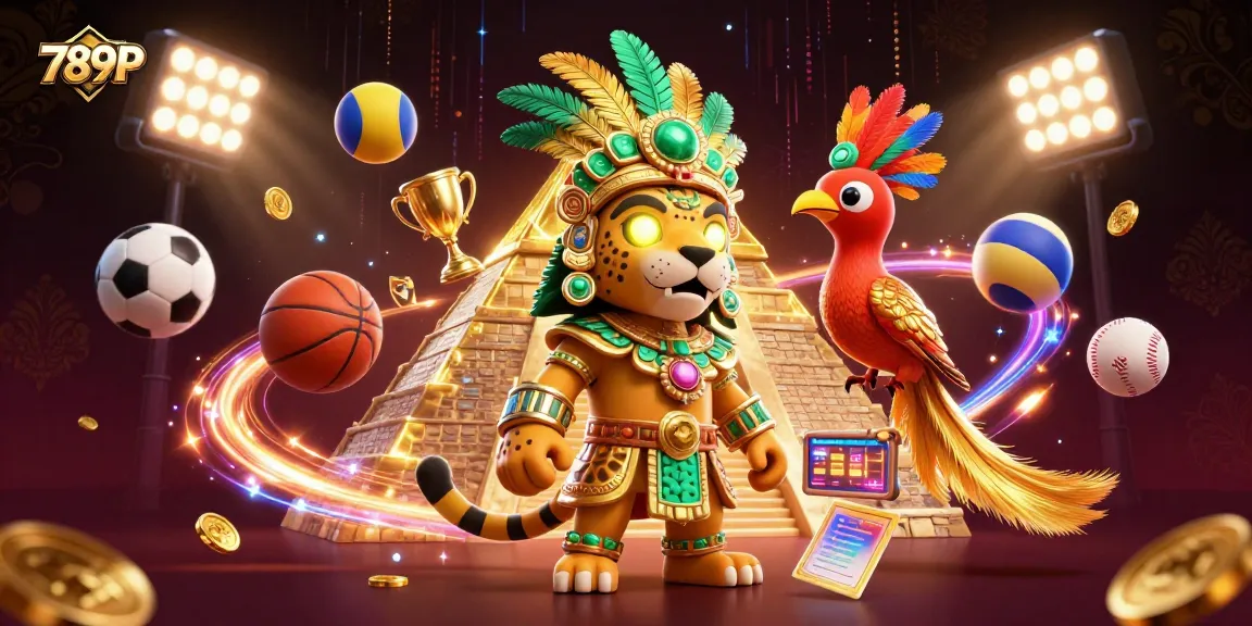 Experience thrilling gaming at 789P with captivating characters and vibrant casino elements.