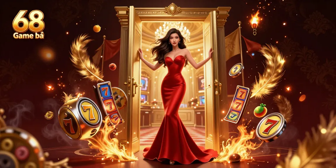 Experience 68 Game bài's thrilling jackpot action with vibrant casino atmosphere and exciting elements.