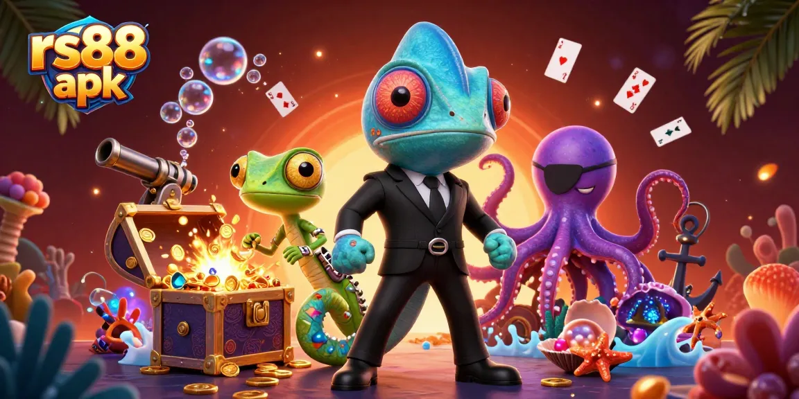 Experience thrilling fun with the rs88 apk, featuring vibrant characters and dynamic casino elements.