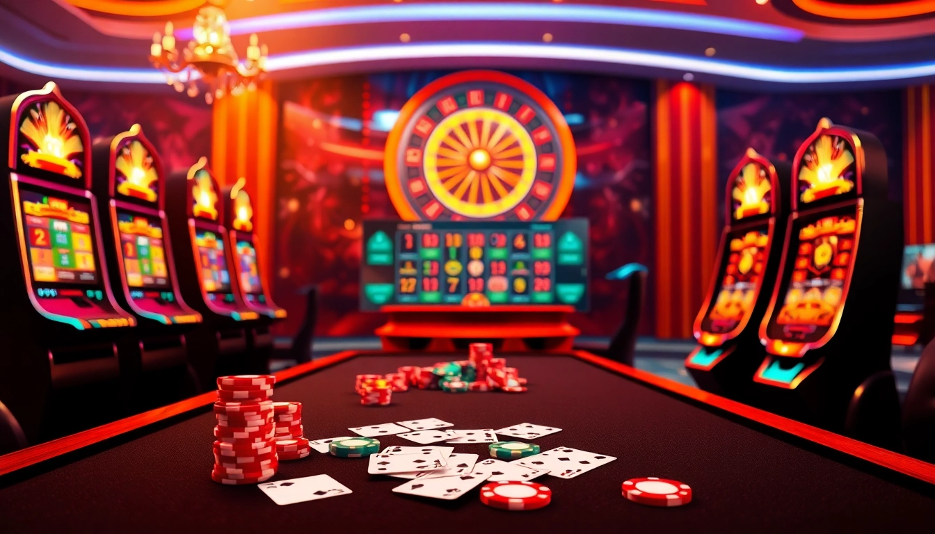 Experience the thrill of online gaming at https://nk88nk.com/ with vibrant casino visuals and dynamic action.