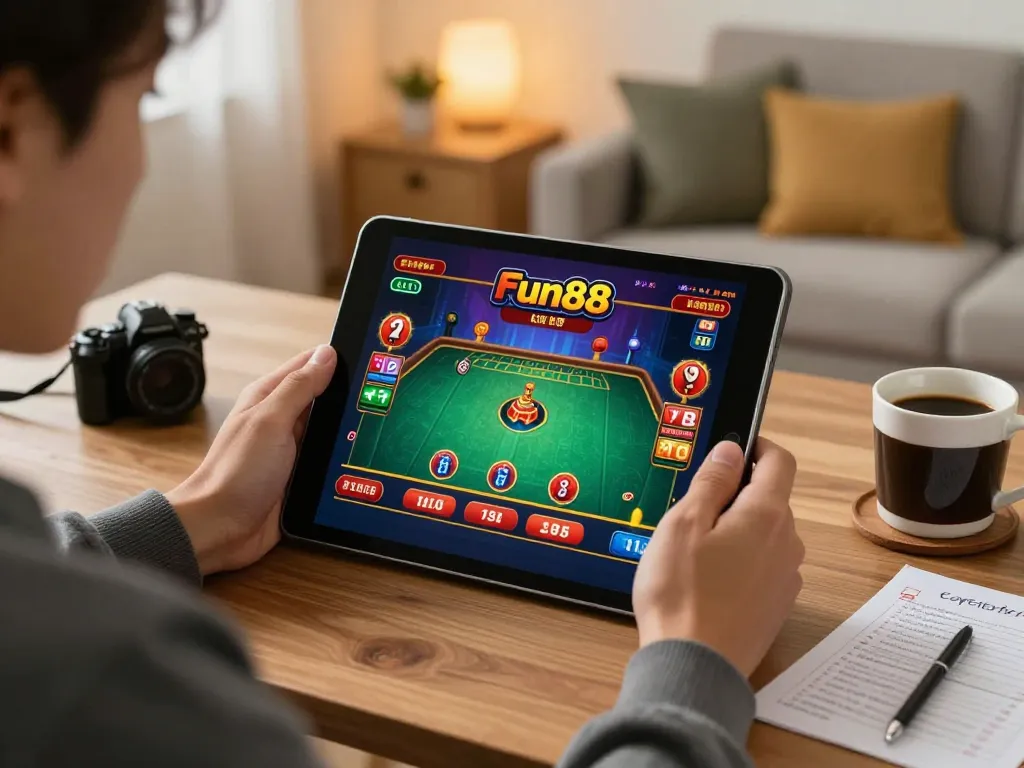 Play Fun88 games live at home with exciting online casino action in a cozy atmosphere.