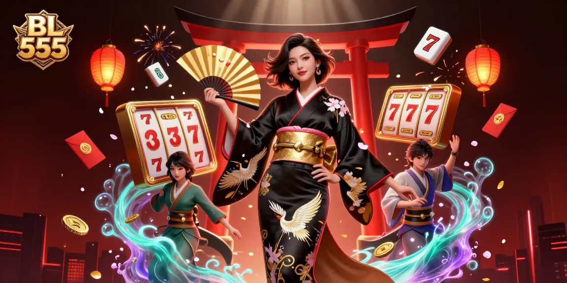 Experience thrilling gameplay at BL 555 with stunning jackpot slots, vibrant visuals, and immersive casino elements.