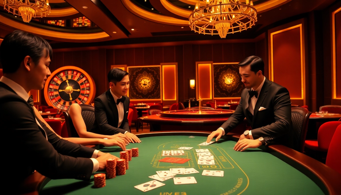 Experience the thrill of live dealer action at https://g28.tech/ with a vibrant casino scene featuring blackjack and roulette.