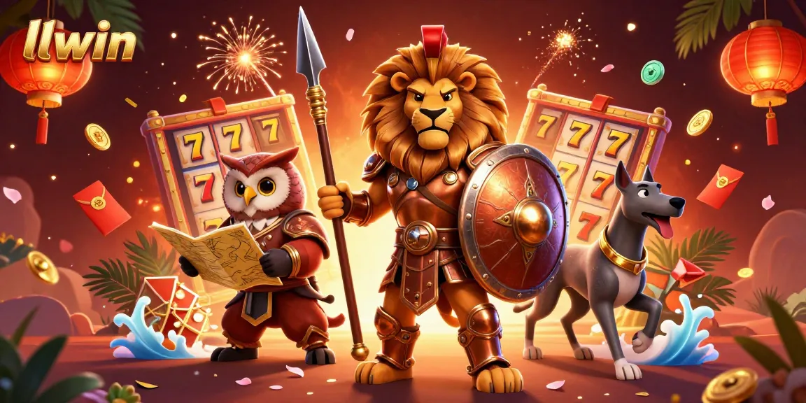 Spin the reels at llwin with an exciting 3D casino adventure featuring mythical creatures and dynamic game elements.