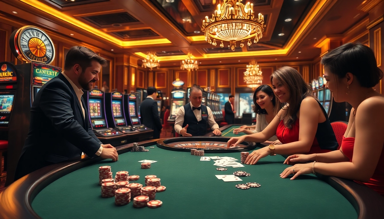Experience the excitement of betting at https://pub88z.net/ with players enjoying luxurious casino games.