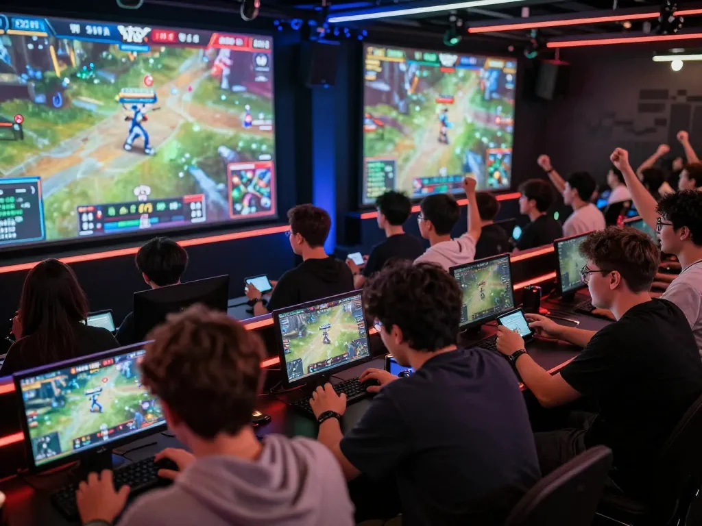 Experience the thrill of esports betting at go89 with excited fans and dynamic gameplay.