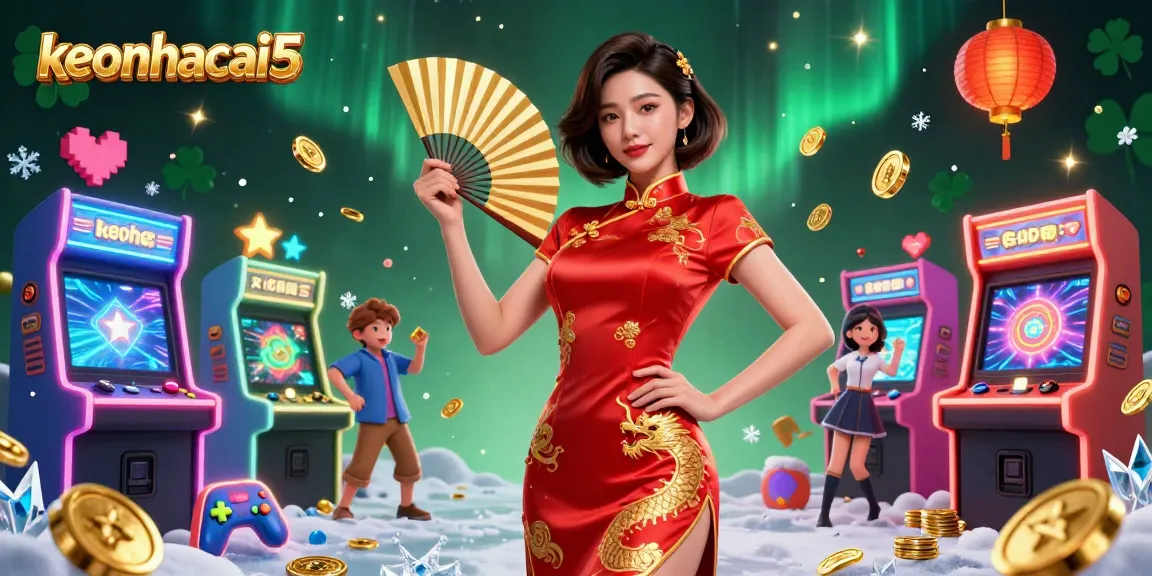 Engage with the keonhacai5 casino scene featuring unique characters and vibrant gaming elements.