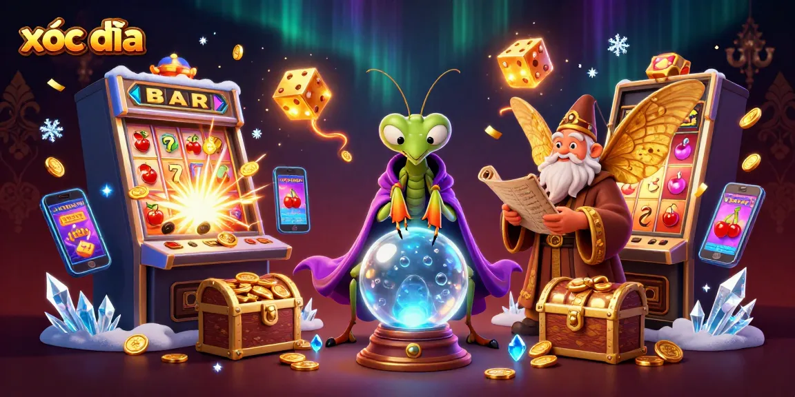 Experience thrilling xóc đĩa action with vibrant casino elements and enchanting characters.