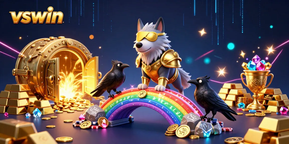 Engage with exciting vswin online casino adventures featuring Norse mythology-inspired characters and golden gaming treasures.