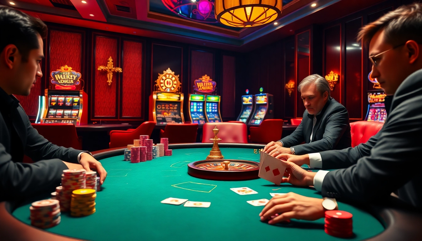 Experience thrilling bets and games like poker at https://sunwin5.org/ in an upscale casino setting.