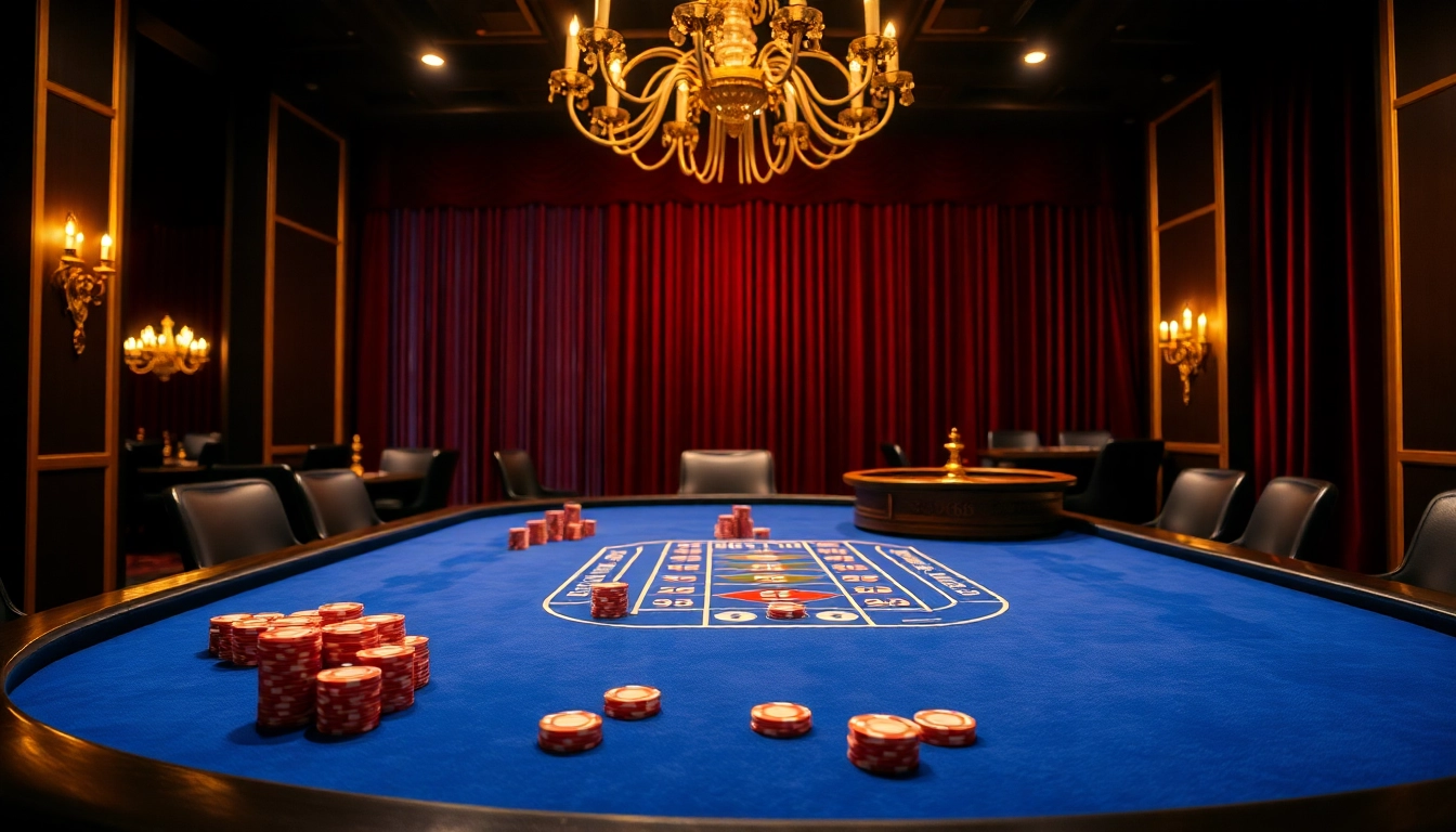 SODO66 glamorous poker scene with vibrant chips and elegant lighting for an exciting gaming experience