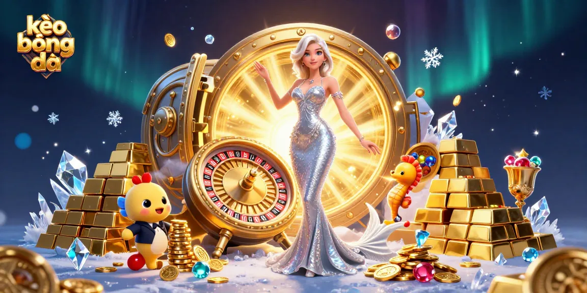 Engage with the vibrant kèo bóng đá scene featuring a glamorous woman near a roulette wheel, creating a lively betting atmosphere.