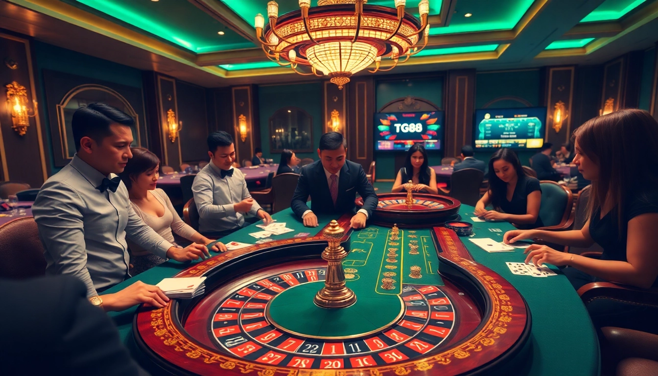 Experience thrilling gambling action at https://jtg88.com/, featuring luxurious casino games and enthusiastic players.