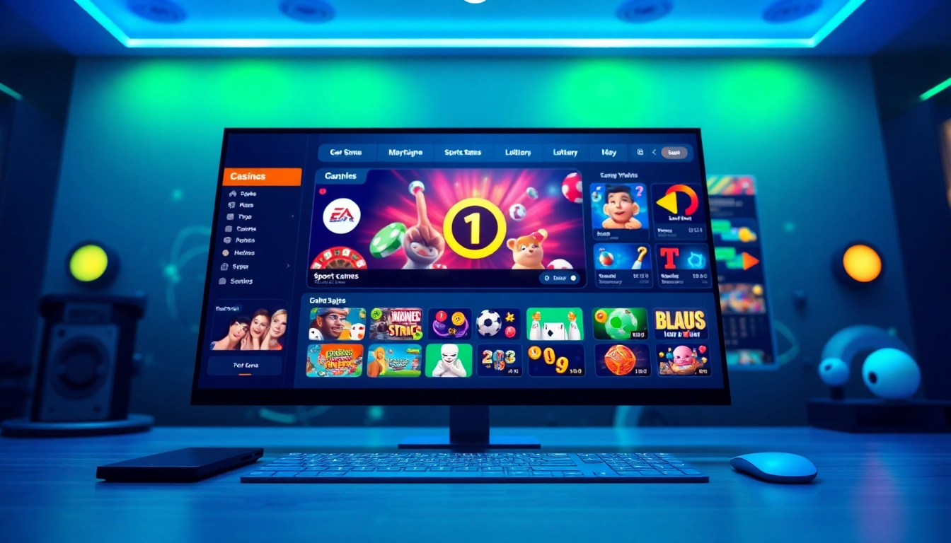 G88 online gaming interface showcasing user-friendly navigation and engaging graphics.